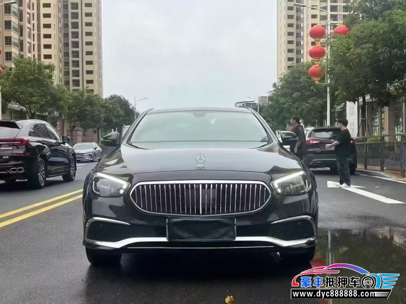 22年奔驰E轿车抵押车出售