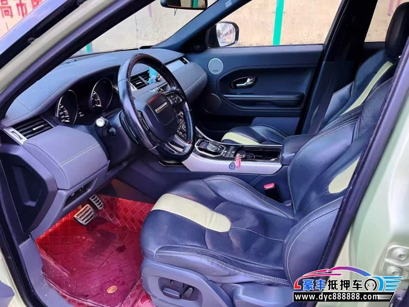 12年路虎揽胜极光轿车抵押车出售