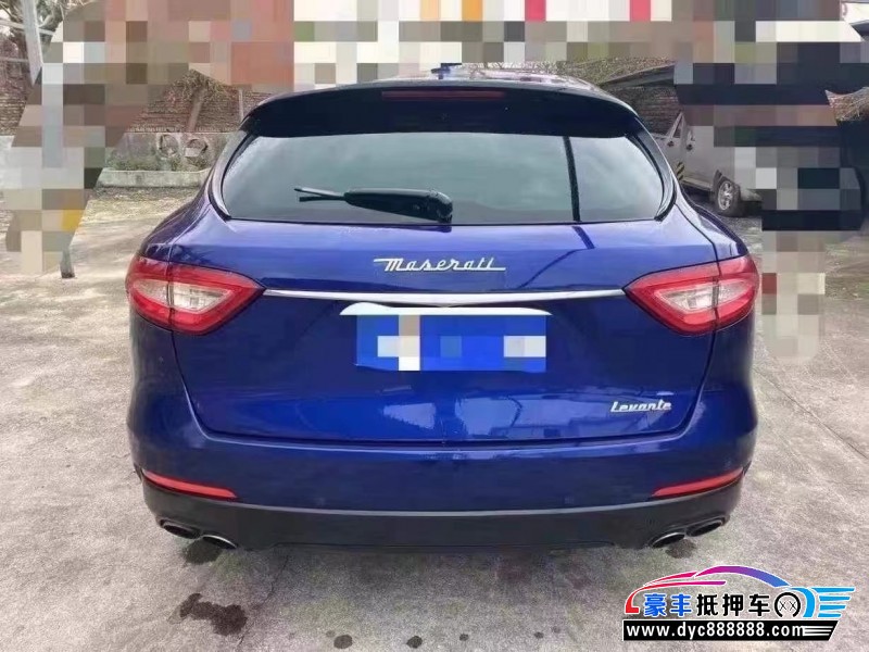 16年玛莎拉蒂莱万特轿车抵押车出售