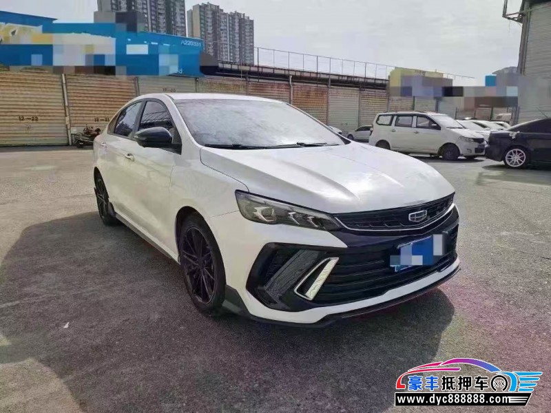 23年吉利缤瑞轿车抵押车出售