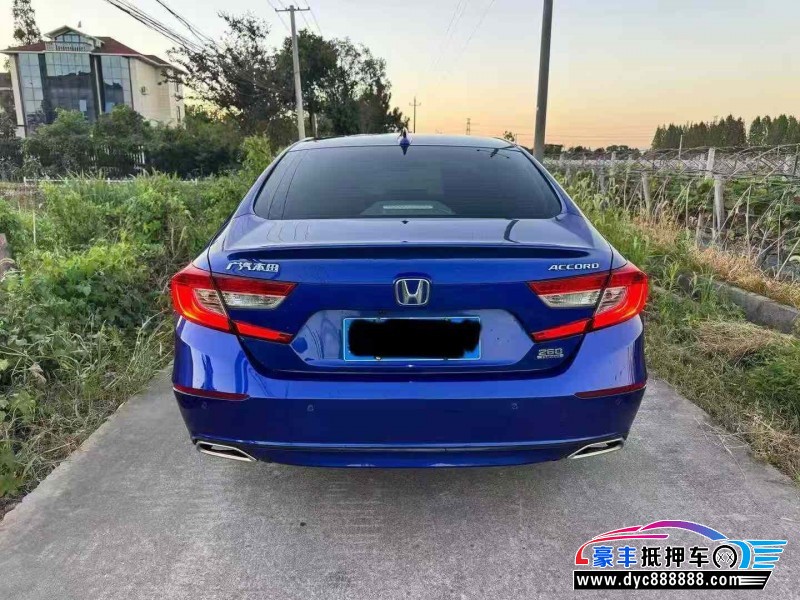 19年本田雅阁轿车抵押车出售