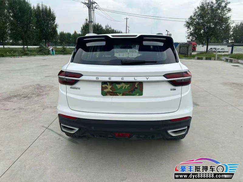 21年吉利缤越轿车抵押车出售