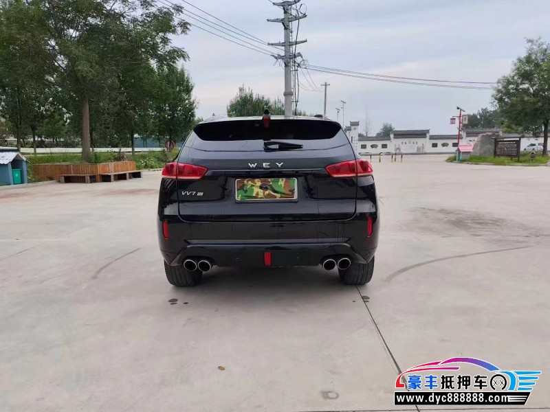 18年WEYVV7轿车抵押车出售