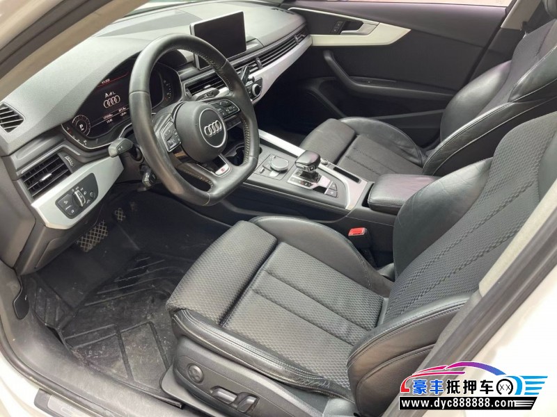 18年奥迪A4L轿车抵押车出售