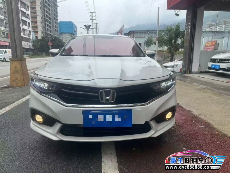 21年本田享域轿车抵押车出售