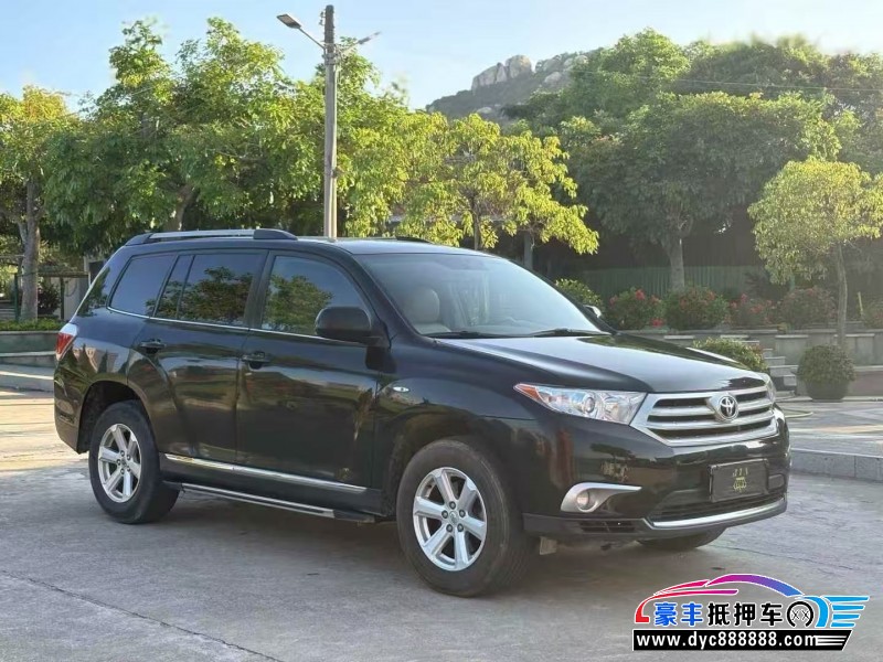 15年丰田汉兰达轿车抵押车出售