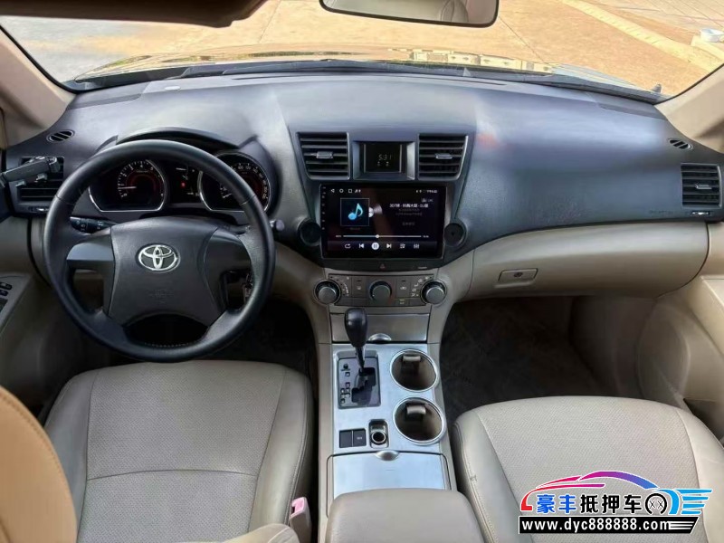 15年丰田汉兰达轿车抵押车出售