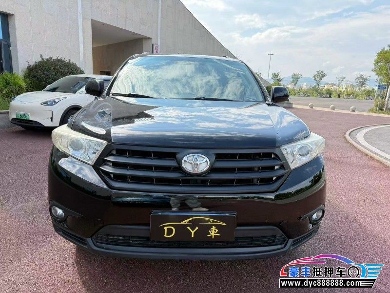 15年丰田汉兰达轿车抵押车出售