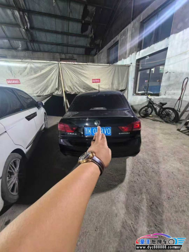 22年大众桑塔纳轿车抵押车出售
