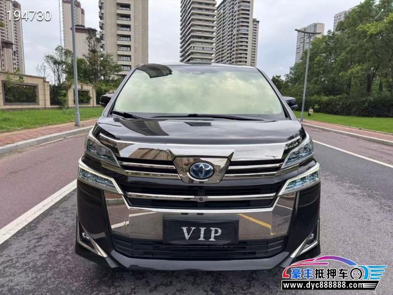 19年丰田威尔法轿车抵押车出售