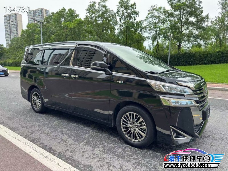 19年丰田威尔法轿车抵押车出售