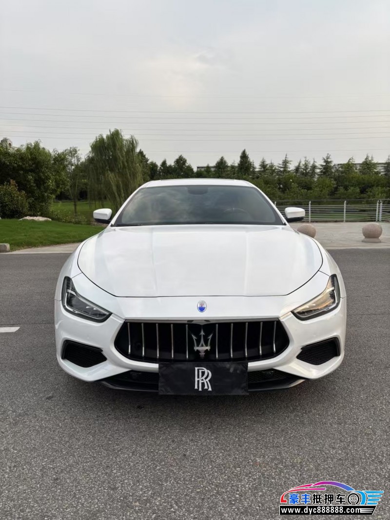 17年玛莎拉蒂Ghibli轿车抵押车出售