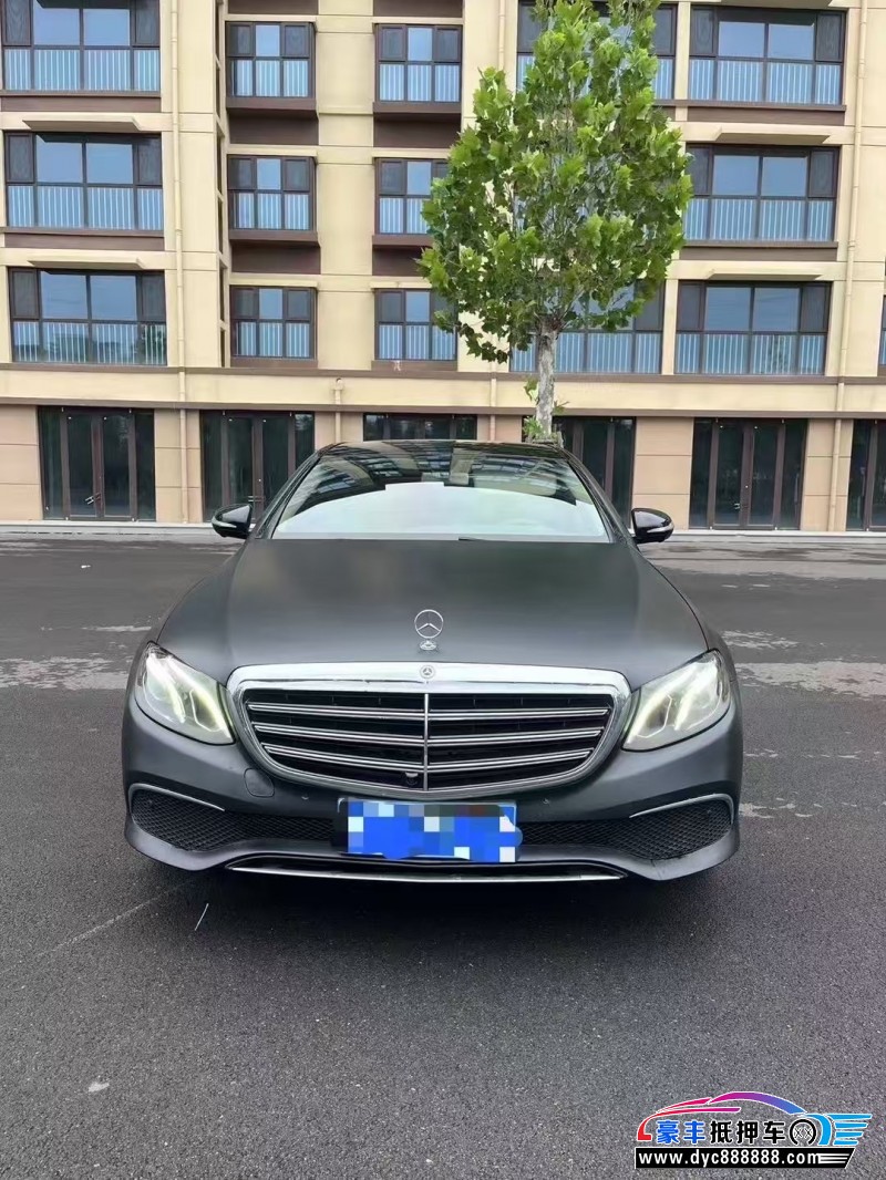 18年奔驰E轿车抵押车出售