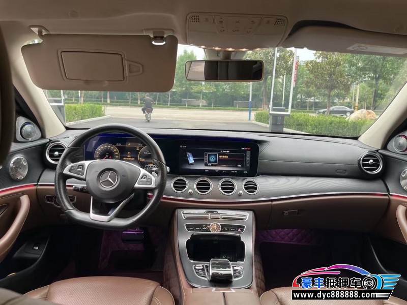 18年奔驰E轿车抵押车出售