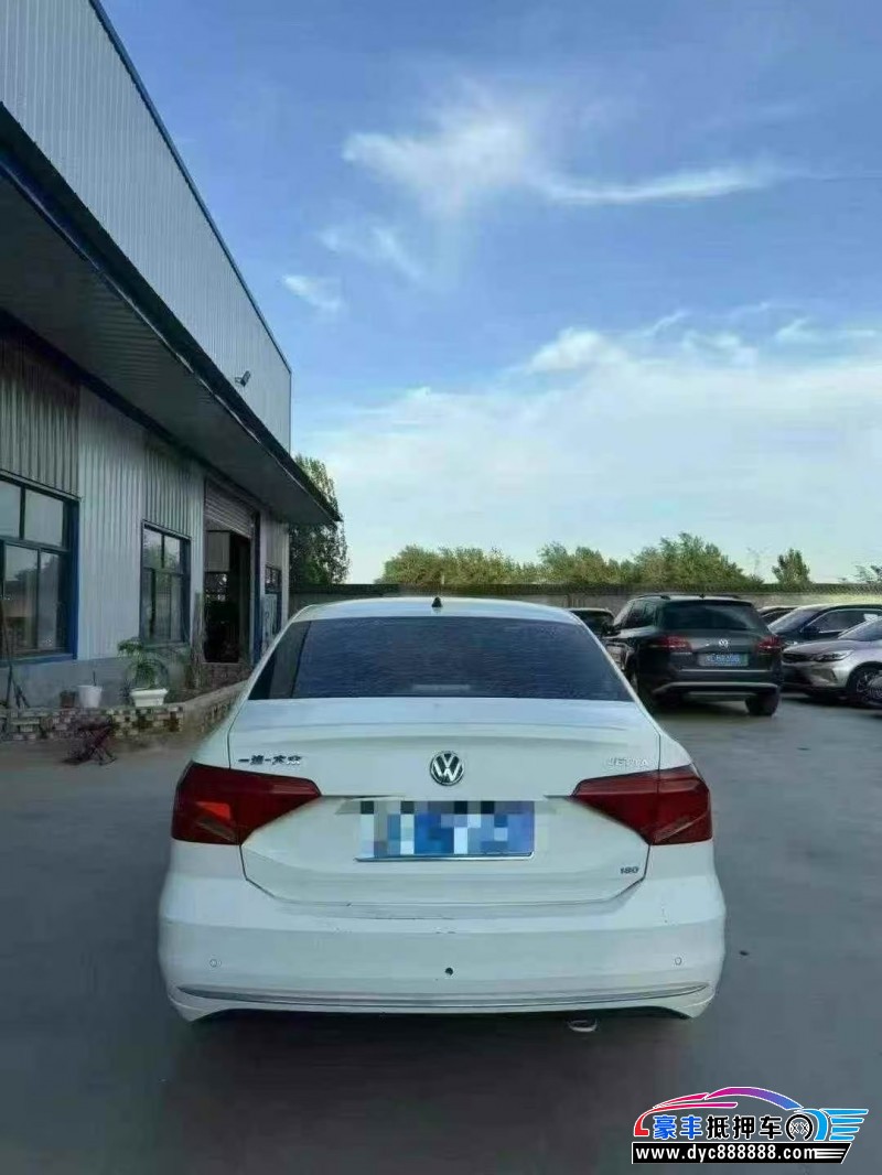 19年大众捷达轿车抵押车出售