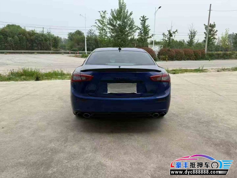 16年玛莎拉蒂Ghibli轿车抵押车出售