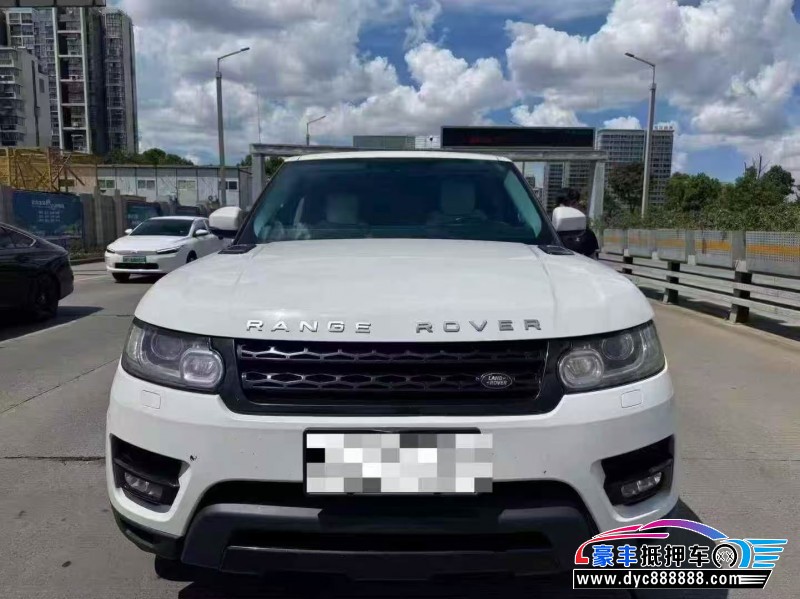 15年路虎揽胜运动轿车抵押车出售