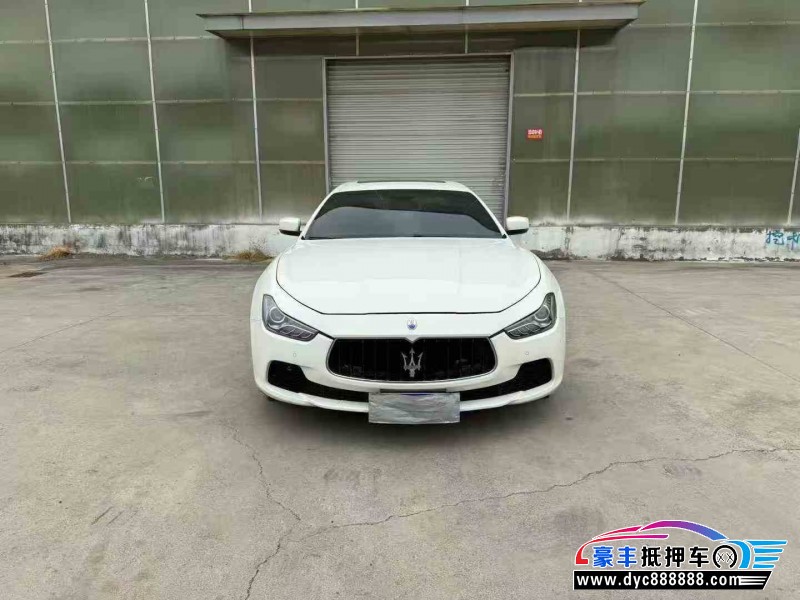 15年玛莎拉蒂Ghibli轿车抵押车出售