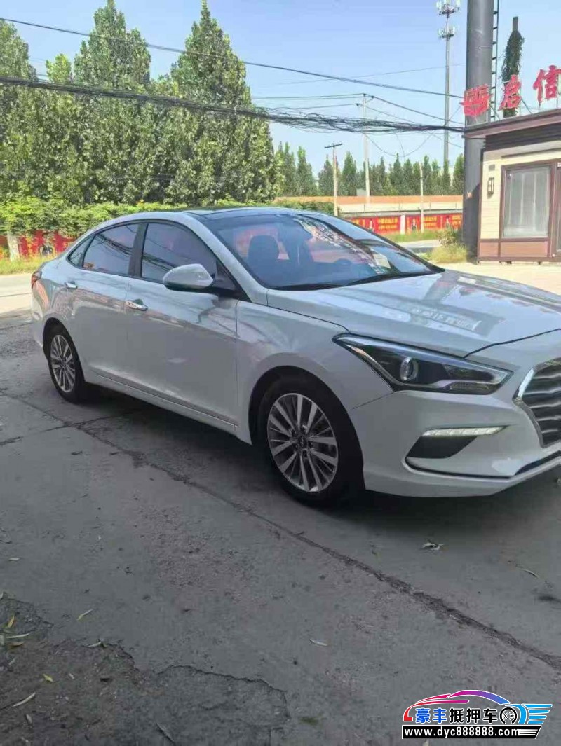 19年现代名图轿车抵押车出售