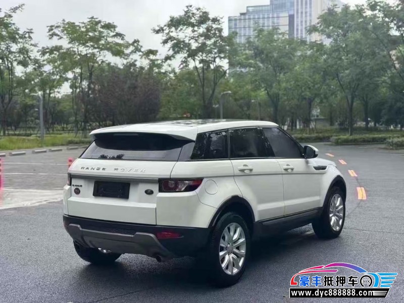 14年路虎揽胜极光轿车抵押车出售