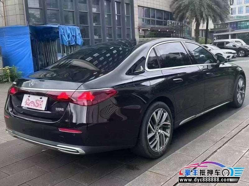 24年奔驰E轿车抵押车出售