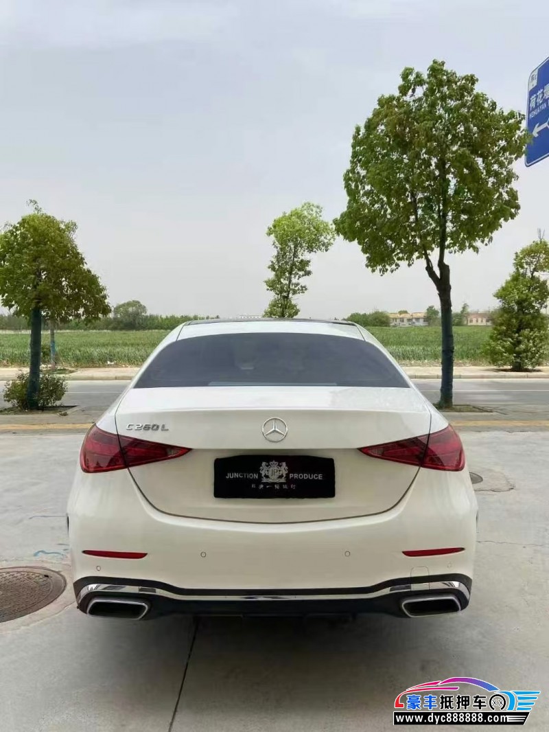22年奔驰C轿车抵押车出售
