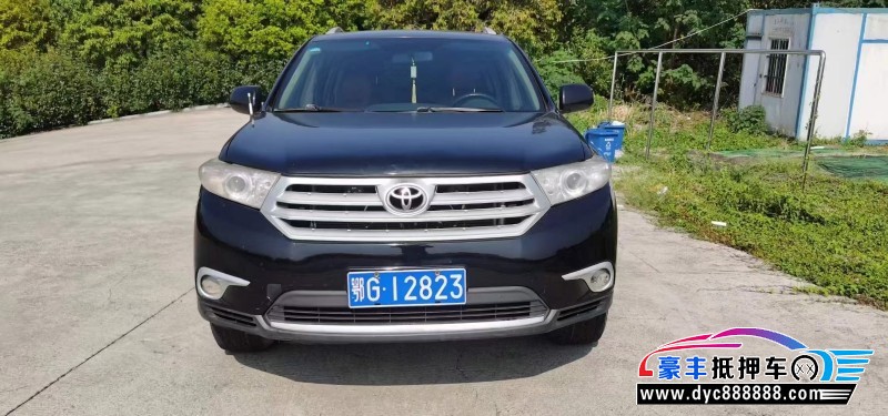 14年丰田汉兰达轿车抵押车出售