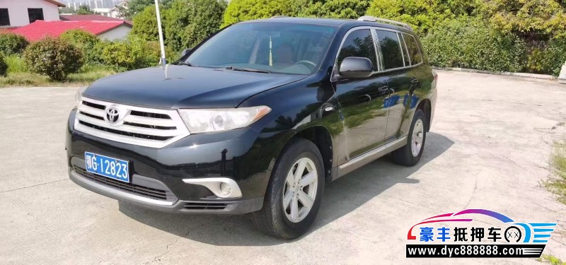 14年丰田汉兰达轿车抵押车出售