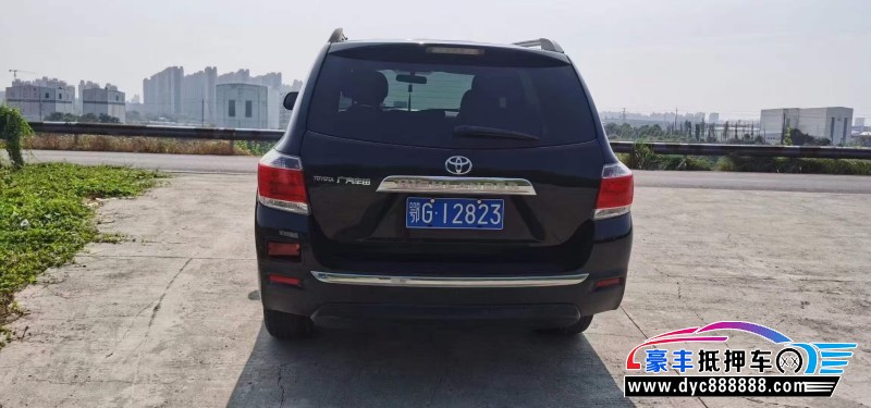 14年丰田汉兰达轿车抵押车出售