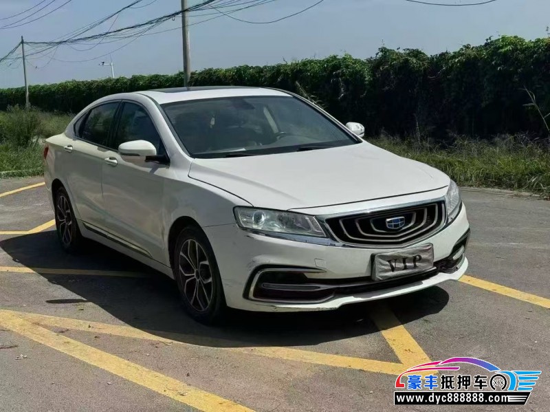 18年吉利博瑞轿车抵押车出售