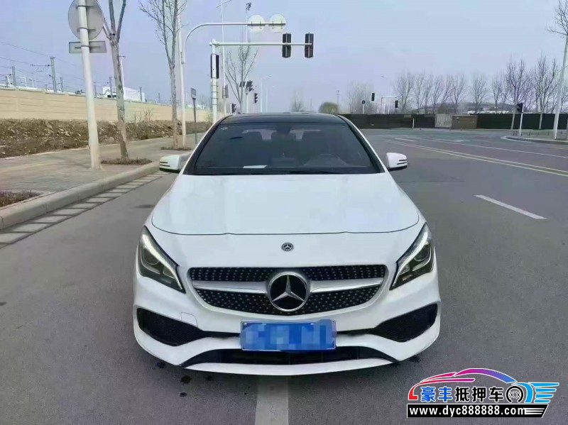 18年奔驰CLA轿车抵押车出售