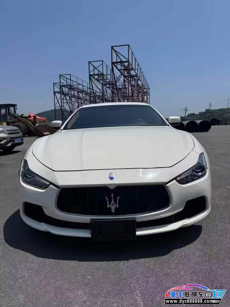 16年玛莎拉蒂Ghibli轿车抵押车出售