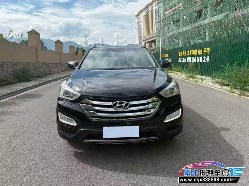 13年现代新胜达轿车抵押车出售