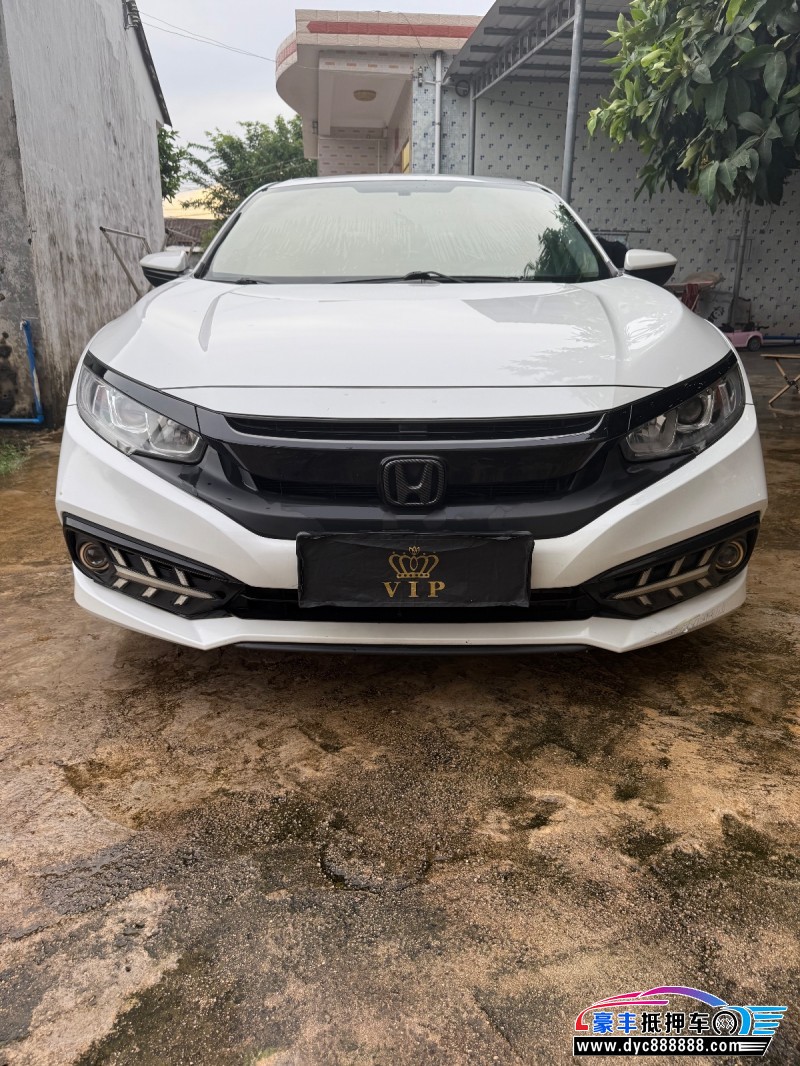 19年本田思域轿车抵押车出售