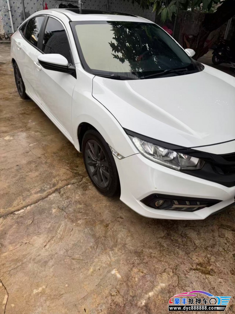 19年本田思域轿车抵押车出售