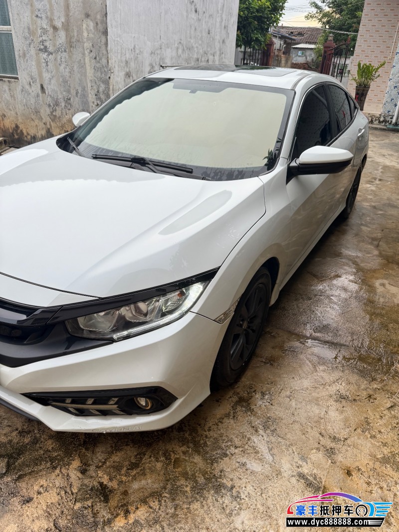 19年本田思域轿车抵押车出售
