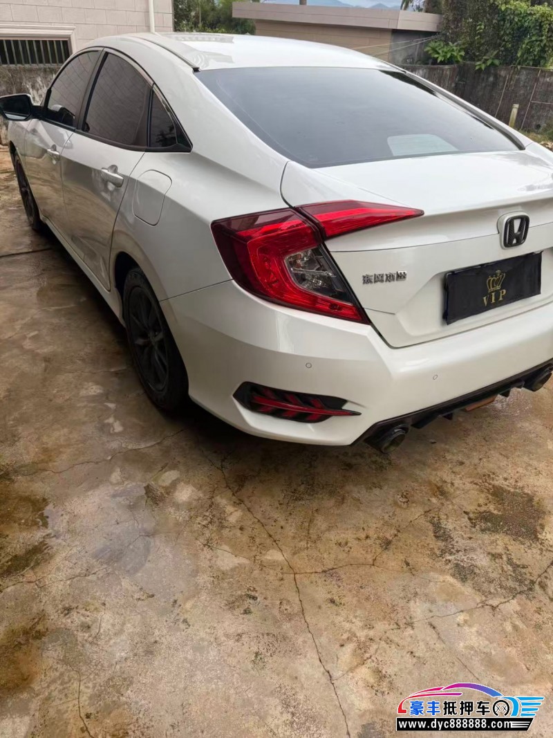 19年本田思域轿车抵押车出售