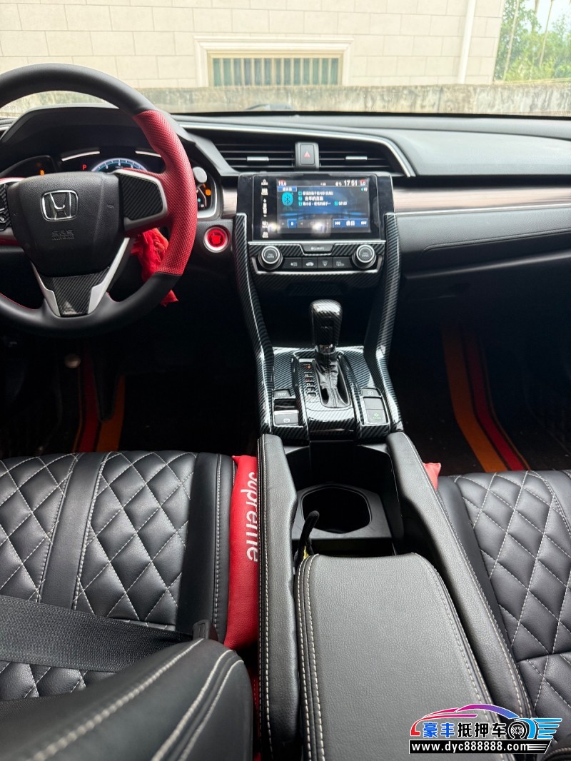 19年本田思域轿车抵押车出售