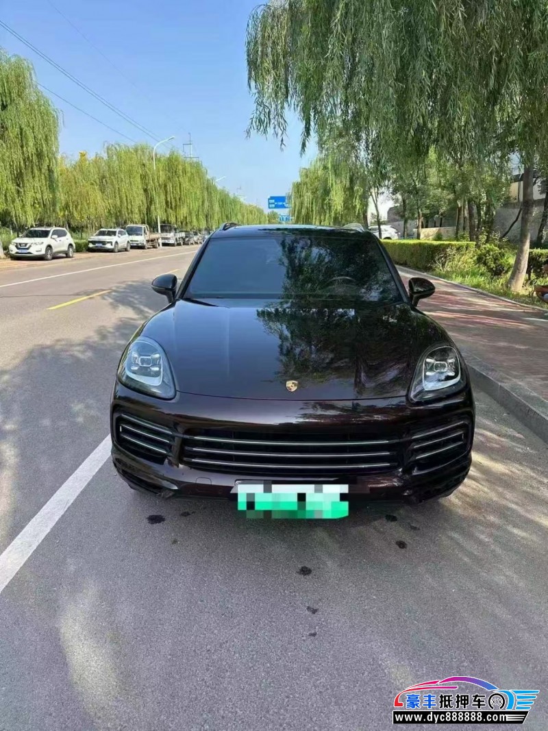 20年保时捷卡宴轿车抵押车出售