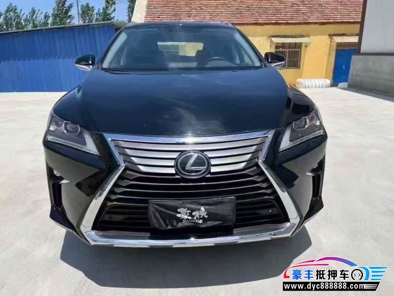 19年雷克萨斯RXSUV抵押车出售