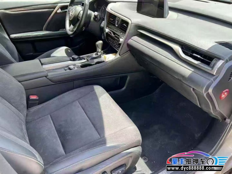 19年雷克萨斯RXSUV抵押车出售