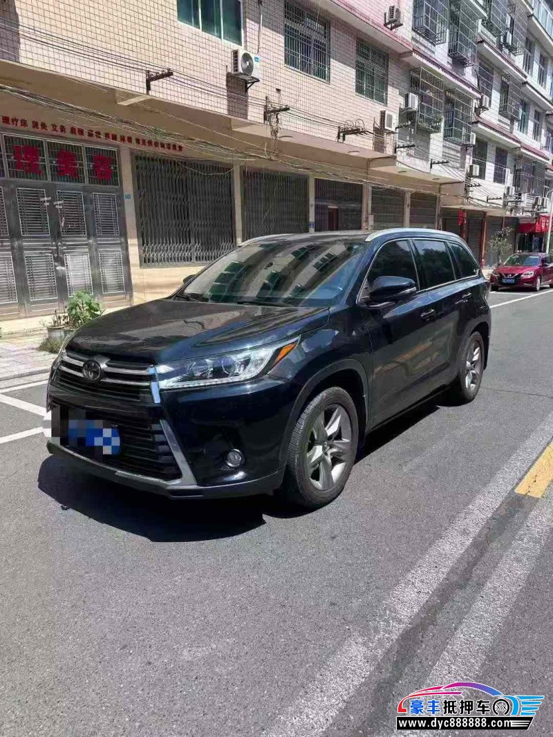 20年丰田汉兰达轿车抵押车出售