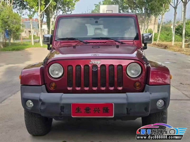 13年Jeep牧马人轿车抵押车出售