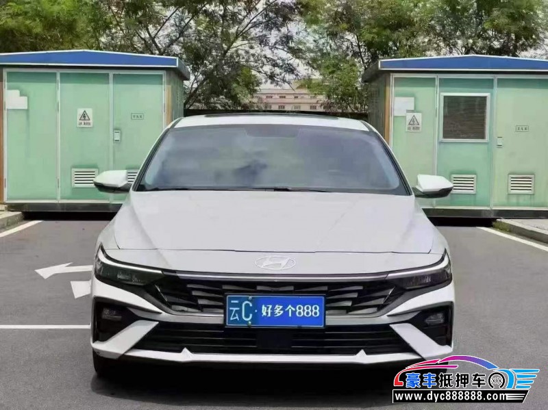 24年现代伊兰特轿车抵押车出售