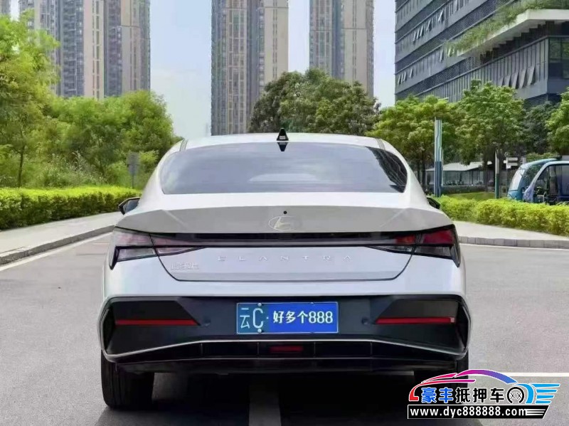 24年现代伊兰特轿车抵押车出售