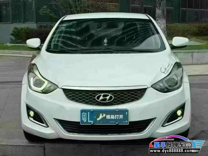 18年现代朗动轿车抵押车出售