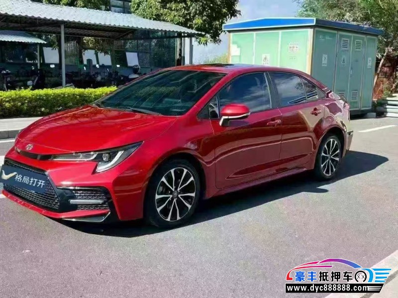 21年丰田雷凌轿车抵押车出售