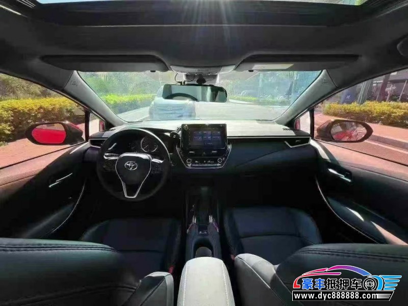 21年丰田雷凌轿车抵押车出售