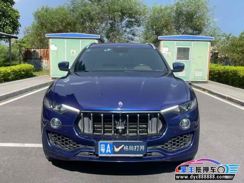 18年玛莎拉蒂莱万特轿车抵押车出售