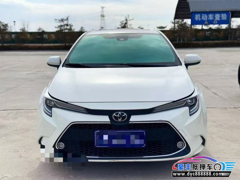 20年丰田雷凌轿车抵押车出售